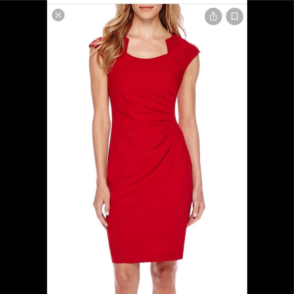Chelsea Rose Cap Sleeve Midi Dress